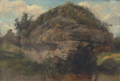 Rocky Hillside by George Frederick Watts